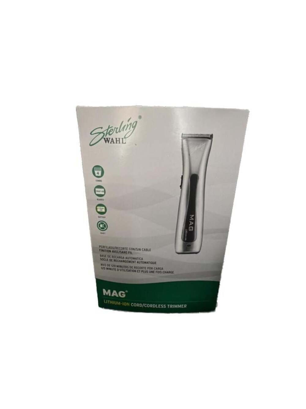 New Wahl Sterling Mag Lithium-Ion Cord/Cordless Trimmer 8779